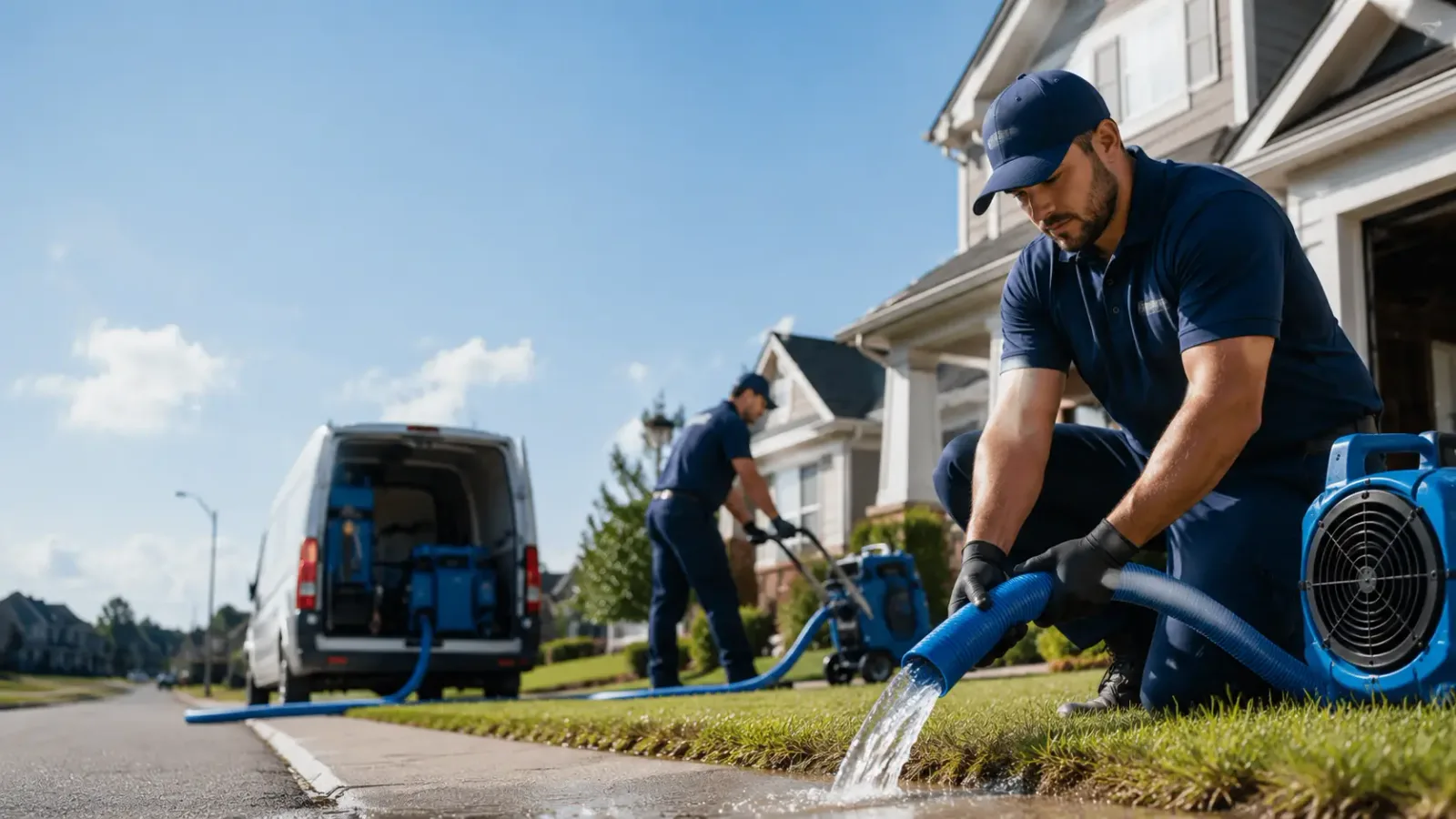 Flood Damage Restoration in Line Lexington, PA